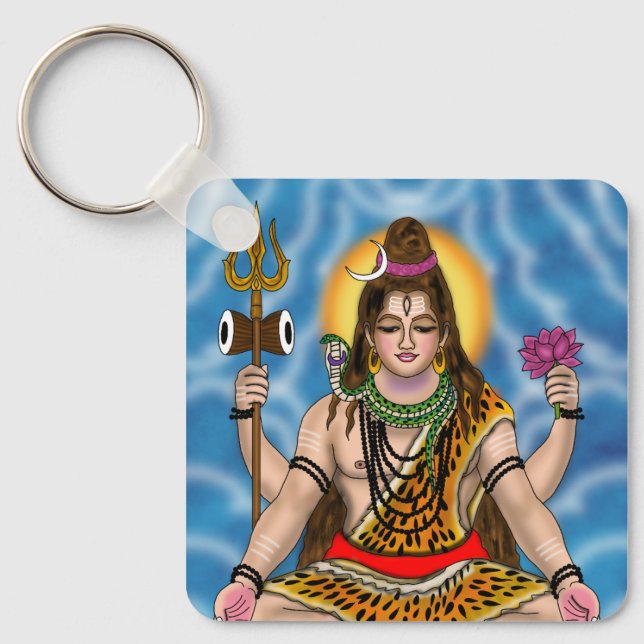 Chaveiro Senhor Shiva (Frente)
