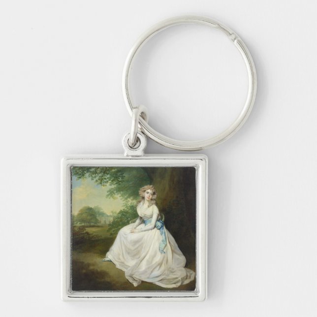 Chaveiro Senhora Câmara, c.1789 (óleo em canvas) (Frente)