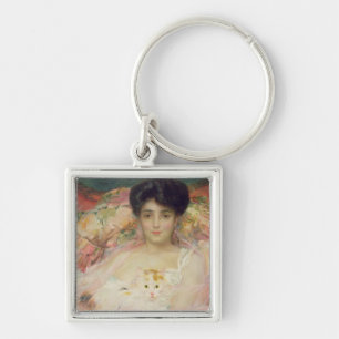 Chaveiro Senhora com um gato, 1904