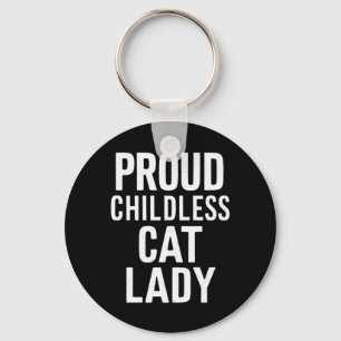 Chaveiro Senhora de Gato sem Filhos para Mulheres Gata Mãe 