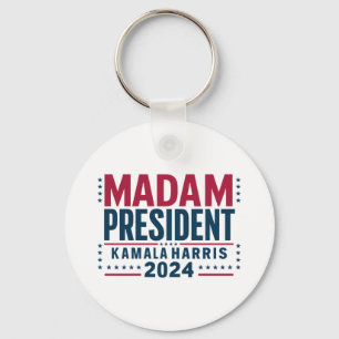 Chaveiro Senhora Presidente Kamala Harris 2024 Voto Democra