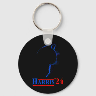 Chaveiro Senhoras Para Kamala Funny Cat 2024 Presidente Kam
