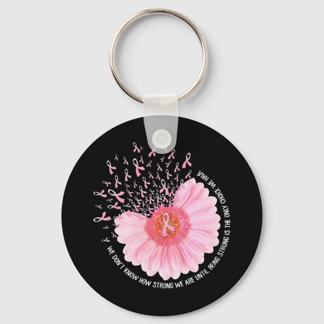 Chaveiro Sensação do Cancer Rosa de girassol Mulheres Warri (Frente)