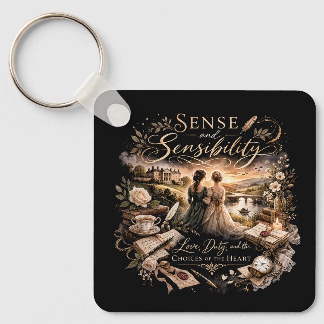 Chaveiro Sense and Sensibility (Frente)