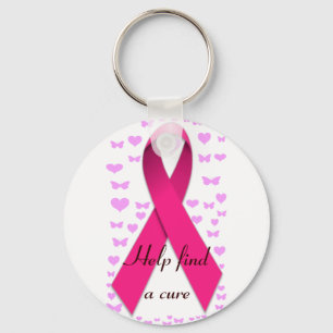Chaveiro Sensibilização do Cancer da Mama_
