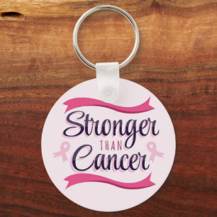 Chaveiro Sensibilização do Cancer de Fita Rosa