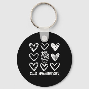 Chaveiro Sensibilização do Chd para a Doença Cardíaca do Gu