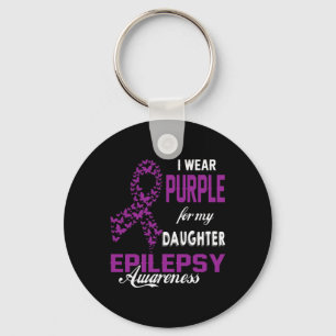Chaveiro Sensibilização Epilepsia Eu Visto Roxo Para Minha