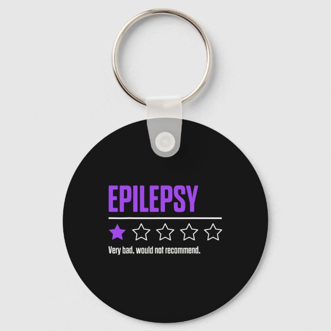 Chaveiro Sensibilização Epilepsia Survi, Guerreiro Epilépti (Frente)