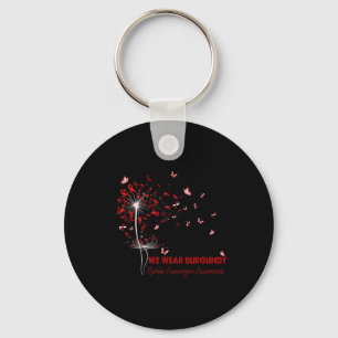 Chaveiro Sensibilização Fé Esperança Ama Dandelion