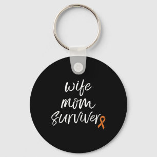 Chaveiro Sensibilização Laranja Esposa Mãe Sobrevivente