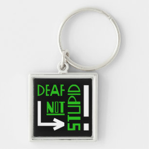 Chaveiro Sensibilização para a deficiência surda