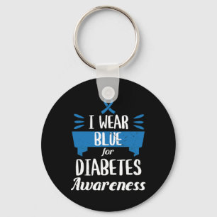Chaveiro Sensibilização para a diabetes Mês I Visto T1 T2 a