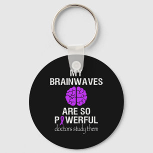 Chaveiro Sensibilização para a epilepsia Mês As ondas cereb