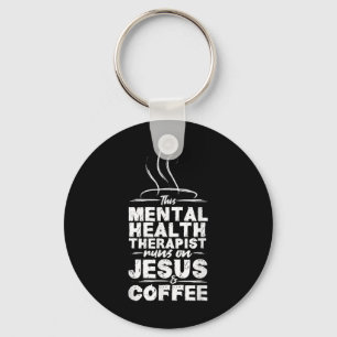 Chaveiro Sensibilização para a Saúde Mental Jesus & Caf