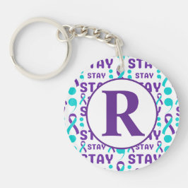 Chaveiro Sensibilização para a saúde mental Permaneça Perso