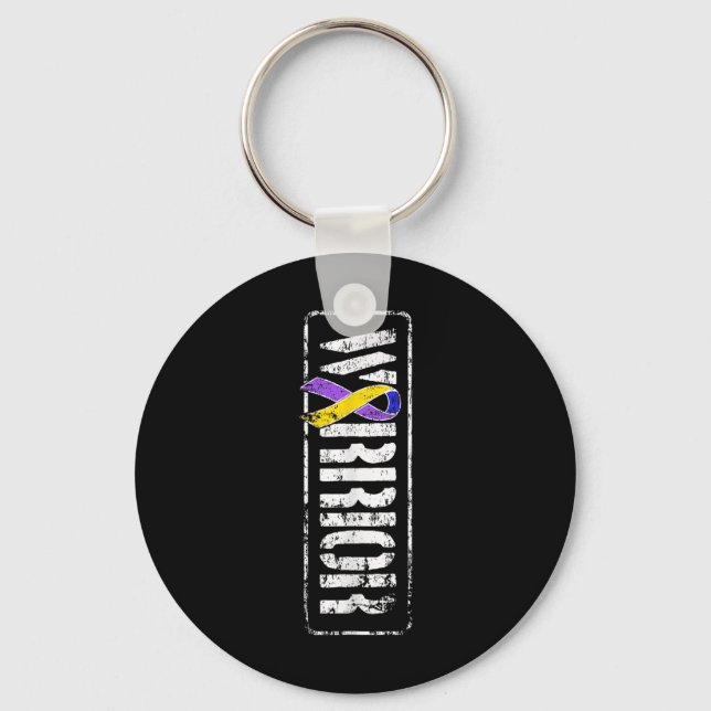 Chaveiro Sensibilização para o Cancer da Bexiga - Fita do G (Frente)