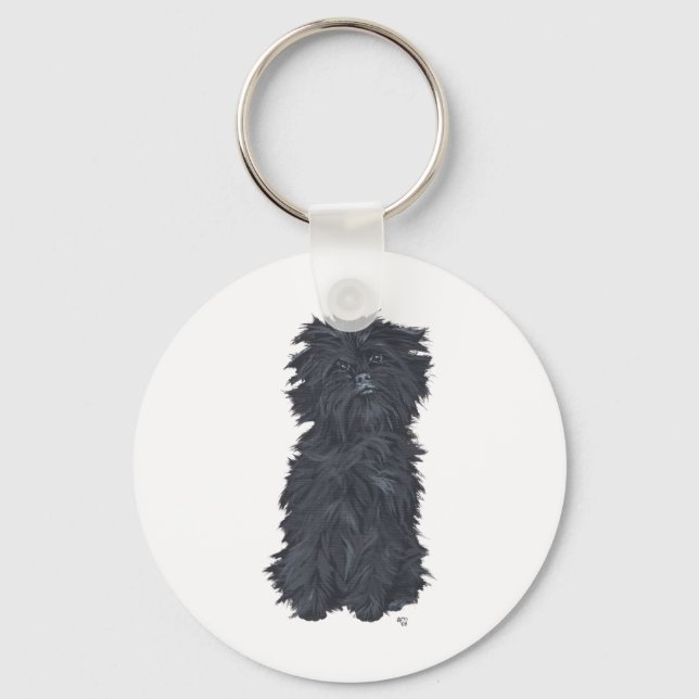 Chaveiro Sentado Affenpinscher (Frente)