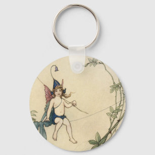 Chaveiro Sentado no fio de uma aranha