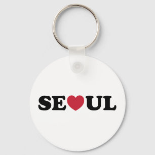Chaveiro Seoul Love Heart