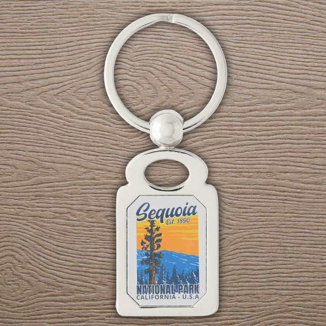 Chaveiro Sequoia National Park California Est 1890 (Criador carregado)