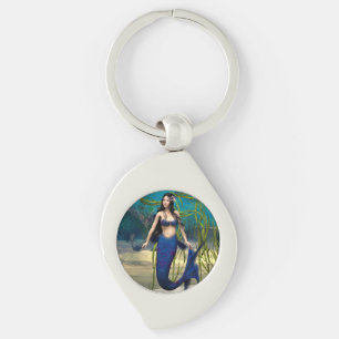 Chaveiro Sereia Azul