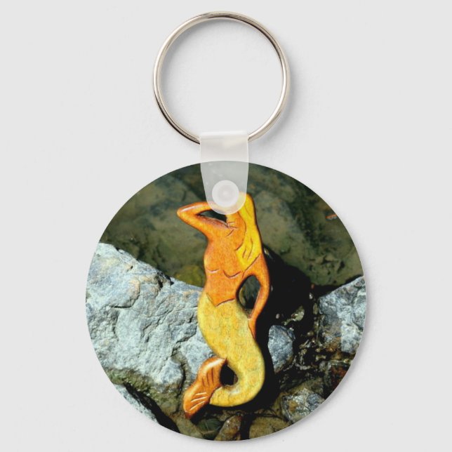 Chaveiro sereia loira (Frente)