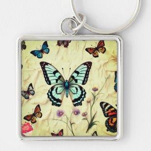 Chaveiro "Serene Butterfly Elegance"