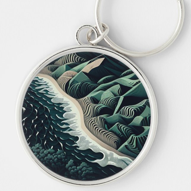 Chaveiro Serene Shores (Frente)