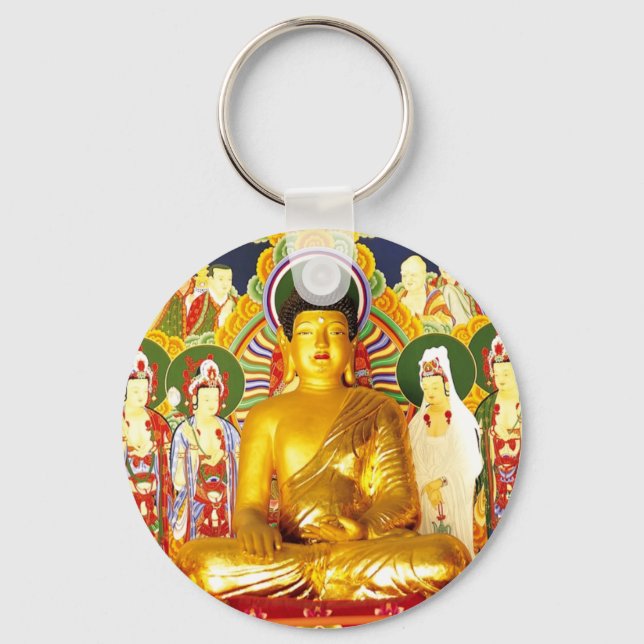 Chaveiro Serenidade da Tranquilidade Buda (Frente)