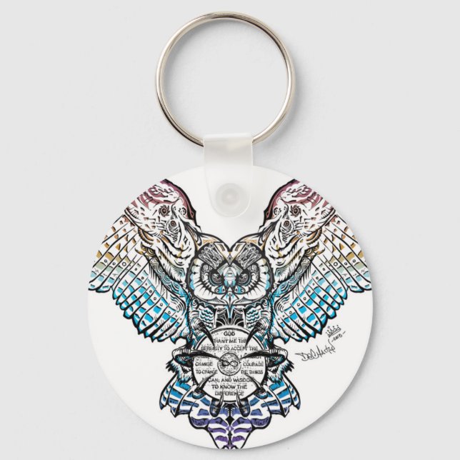 Chaveiro Serenity Owl (Frente)