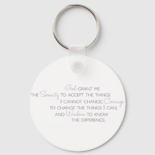 Chaveiro Serenity Prayer
