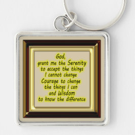 Chaveiro Serenity Prayer
