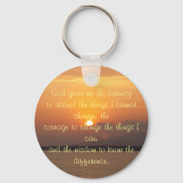 Chaveiro Serenity Prayer Button