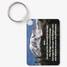 Serenity Prayer Monte Rainier Landscape