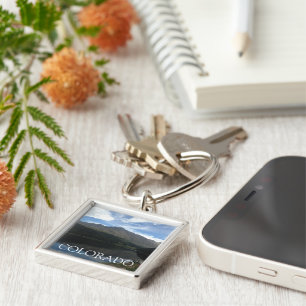 Chaveiro sereno do lago mountains bonitas de