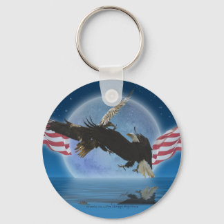 Chaveiro Série BALD EAGLE e US FLAG Patriot