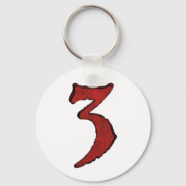 Chaveiro Série Red Velvet Holiday Number. (Frente)
