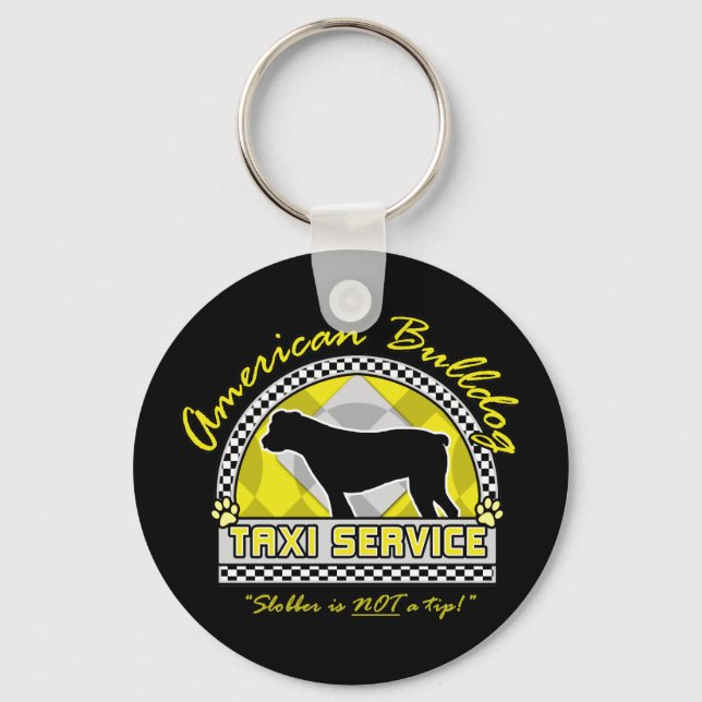 Chaveiro Serviço Americano de Impostos para Bulldog (Frente)
