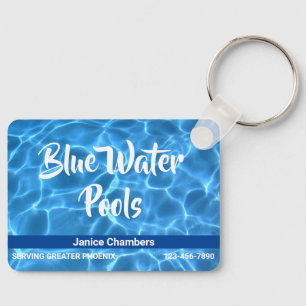 Chaveiro Serviço de Limpeza de Piscina Azul Aqua