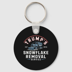Chaveiro Serviço de Remoção do Floco de Neve Enganado Trump