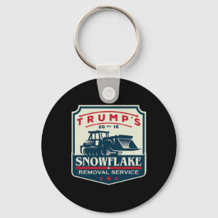 Chaveiro Serviço de Rmoval Snowflake de Trump Funny Donald 