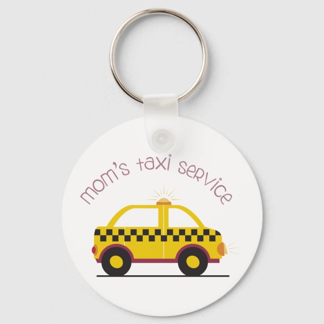 Chaveiro Serviço Mães Taxi (Frente)