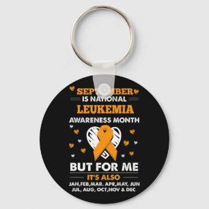 Chaveiro Setembro é Mês de Consciência da Leucemia