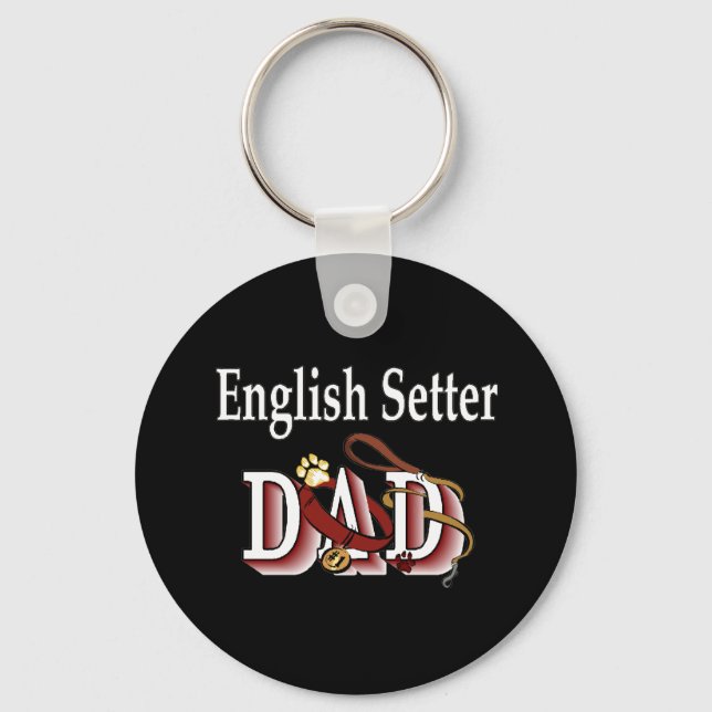 chaveiro setter inglês (Frente)