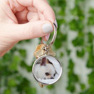 Chaveiro Seu cachorrinho de estimação foto personalizada ch