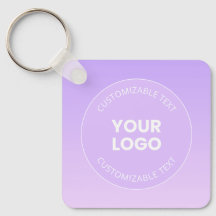 Seu Logotipo | Gradiente Ombre Lavanda Sutil