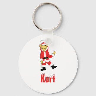Chaveiro Seu Nome Aqui! Letra Personalizada K Urso de Teddy