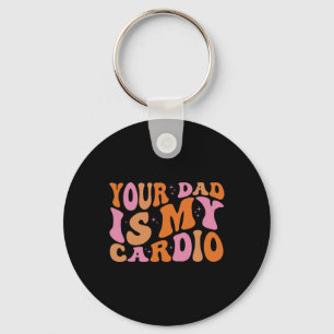 Chaveiro Seu Pai É Meu Dia de os pais De Cardio Gym Mens Me