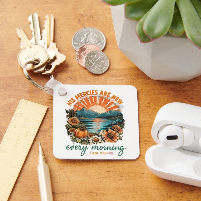 Chaveiro Seus Compaixões São Novos... (Mesa)